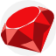 This is a ruby icon